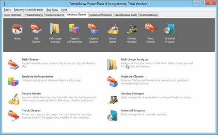 TweakNow PowerPack Windows Cleaner
